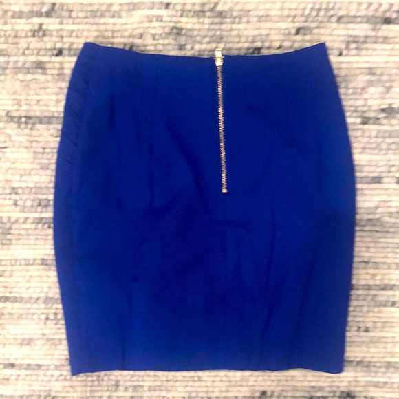 H&M Pencil Skirt in Blue size 6 - Picture 4 of 6